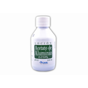 Acetato De Aluminio X 120 Ml - Acetato  De  Aluminio  Lic
