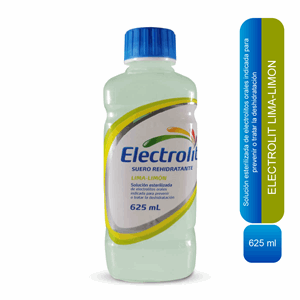 Electrolit Suero Rehidratante Sabor Lima Limon Frasco X 625 Ml - Electrolit