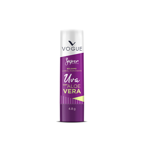 Balsamo Labial Hid Vogue Uva Aloe Vera X 4.8 Gr (brillo Kiss Me) - Sin Asignar