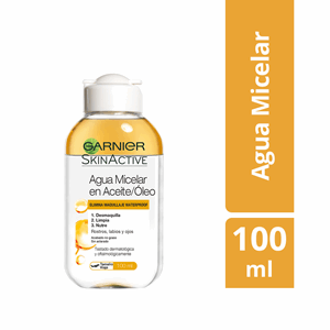 Agua Micelar Garnier Skin Active En Aceite  Fco X 100 Ml - Sin Asignar
