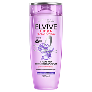Shampoo Elvive Hidra Hialuronico Frasco X 370 Ml - Elvive