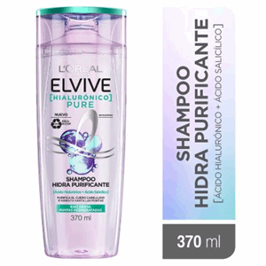 Elvive Champu Hialuronico Pure Hidra Purificante Fco X 370 Ml - Sin Asignar