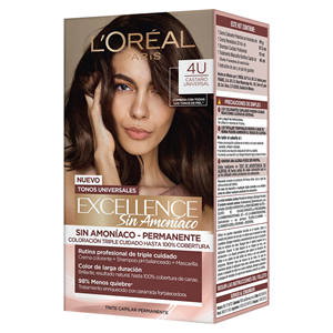 Excellence Sin Amoniaco Est Tono 4u Castaño Universal X 1 Tubo - Sin Asignar