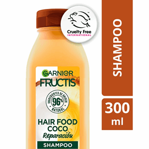 Garnier Fructis Hair Food Coco Shampoo Reparacion Fco X 300 Ml - Sin Asignar