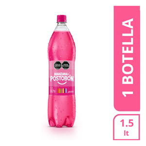 Manazana Postobon X 1.5 Litros - Postobon