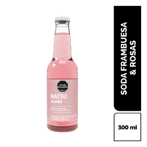 Hatsu Soda Frambuesa Y Rosas X 300 Ml - Sin Asignar