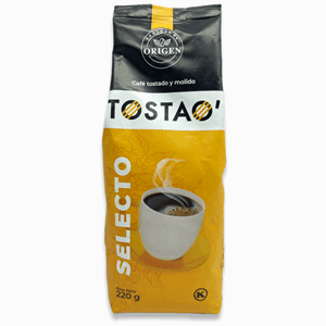 Tostao Selecto Cafe Tostado Y Molido Bolsa X 220 Gr - Sin Asignar