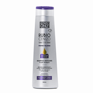 Blondz Only Shampoo Matizante Rubio Cenizo Fco X 350 Ml Tono Sobre Tono - Sin Asignar