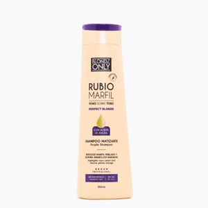 Blondz Only Shampoo Matizante Rubio Marfil Fco X 350 Ml Tono Sobre Tono - Sin Asignar