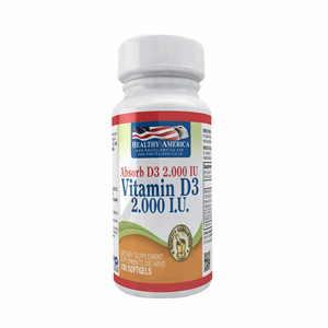 Vitamin D3 2000 Iu Absorb D3 Healthy Fco X 100 Capsulas Blandas - Sin Asignar