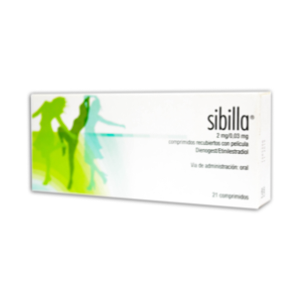 Sibilla 2/0.03 Mg Caja X 21 Comprimidos Recubiertos Con Pelicula. - Sibilla
