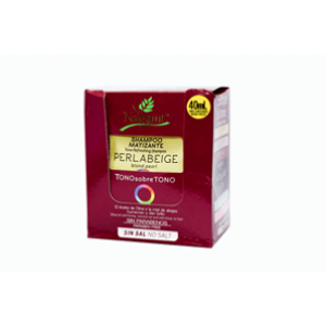 Shampoo Matizante Naissant Tono Sobre Tono Perla Beige Display X 12 Sobres De 40 Ml - Naissant 