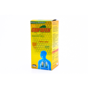 Gripofen Jarabe Miel Frasco X 120 Ml - Gripofen