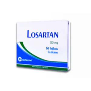 Losartan 50 Mg X 30 Tabletas - Losartan  Expofarma