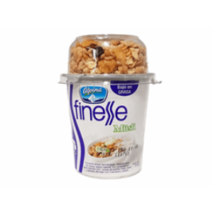 Yogurt Finesse Con Cereal Musli X 170 Gr - Alpina