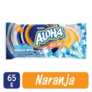 Aloha Paleta Naranja X 65 Grs - Aloha