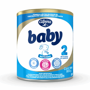 Alpina Baby Nutrimax 2 Lata X 800 Gr - Sin Asignar
