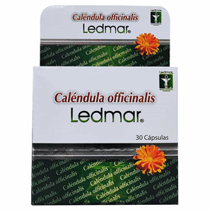 Calendula Officinalis Ledmar 300 Mg Caja X 30 Capsulas - Sin Asignar