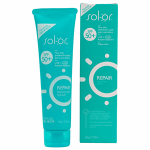 Sol-or Repair Protec Spf 50+ Crama Gel P/mixta Tubo X 60 Gr - Sin Asignar