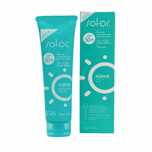Sol-or Repair Protec Spf 50+ Crama Gel P/mixta Tubo X 100 Gr - Sin Asignar