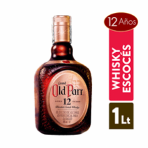 Grand Old Parr Whiskey X 1000 Ml. - Grand  Old  Parr
