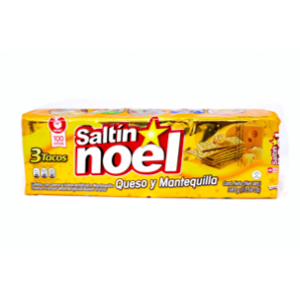 Saltin Noel Queso Y Mantequilla X 3 Tacos - Noel