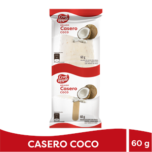 Helado Casero Coco Crem Helado  X 60 Gr - Crem Helado 
