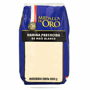 Harina Maiz Blanca Medalla De Oro X 1 Kg - Olimpica
