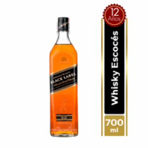 Whisky Johnnie Walker Black Label 12 Años X 700 Ml - Johnnie  Walker
