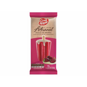 Helado Artesanal Dulce De Mora Crem Helado X 70 G - Crem Helado