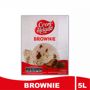 Helado Crem Helado Brownie Caja X 5 Litros - #n/d