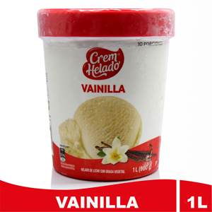 Helado Crem Helado Vainilla Tarro X 1 Litro - #n/d