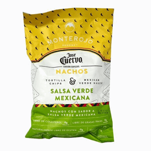 Nachos Monte Rojo Jose Cuervo Salsa Verde Mexicana X 170 Gr Edic Especial - Sin Asignar
