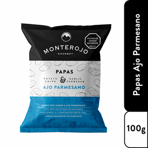 Papas Monte Rojo Ajo Parmesano X 100 Gr - Sin Asignar