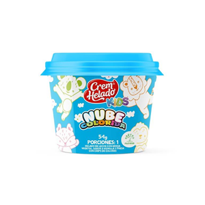 Vaso Kids Crem Helado Nube Colorida X 54 Gr - Sin Asignar