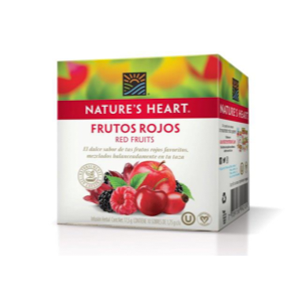Infusion Aromatica Frutos Rojos Nature´s Heart X17.5 Gr (10 Sobres De 1.75 G C/ - Natures  Heart