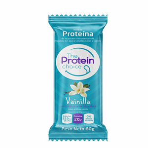 Barra De Proteina The Protein Choice Vainilla X 60 Gr Cobertura Chocolate - Sin Asignar