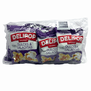 Delipop Crispetas Dulces Y Saladitas Bolsa X 6 Unds De 20 Gr - Sin Asignar