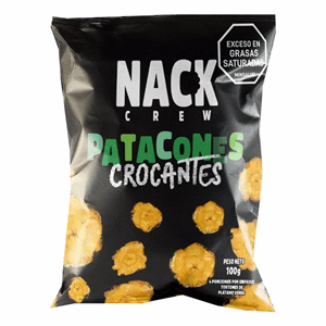 Nack Crew Patacones Crocantes Bolsa X 100 Gr - Sin Asignar