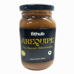 Arequipe Sin Azucar Fithub Fco X 280 Gr - Fithub