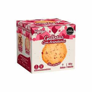 Galletas De Arroz Con Arandanos Spiga Foods Caja X 6 Unds (270 Gr) S/azucar - Sin Asignar