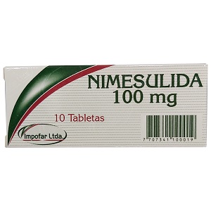Nimesulida 100 Mg Caja X 10 Tabletas - Nimesulida  Farm