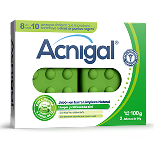 Acnigal Jabon Limpieza Natural X 100 Gr (2 Barras X 50 Gr C/u) - Sin Asignar
