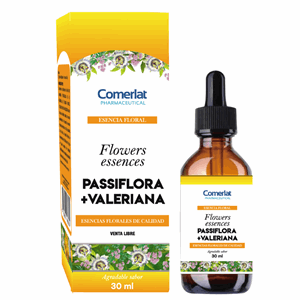 Passiflora+valeriana Esencia Floral Comerlat Gotas Oral Fco X 30 Ml - Sin Asignar
