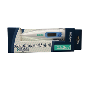 Termometro Digital Rigido Alfasafe Estandar X 1 Unidad - Alfasafe