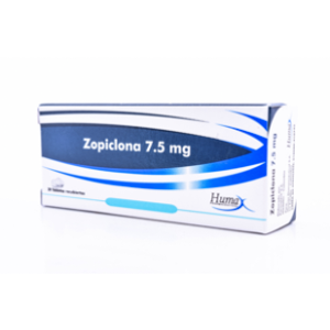 Zopiclona 7.5 Mg Humax Caja X 20 Tabletas - Humax
