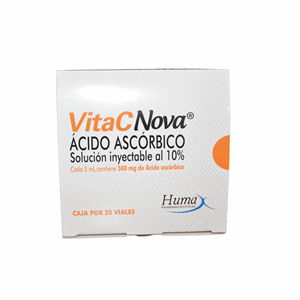 Vitacnova 500 Mg/5ml Sol Iny Caja X 25 Viales - Sin Asignar
