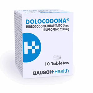 Dolocodona 5 Mg/200 Mg Caja C/fco X 10 Tabletas - Sin Asignar