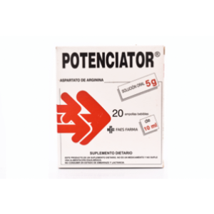 Potenciator 5 G Solucion Oral X 20 Ampollas Bebibles De 10ml - Potenciator