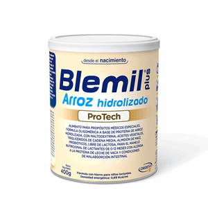 Blemil Plus Arroz Hidrolizado Protech Lata X 400 Gr - Sin Asignar